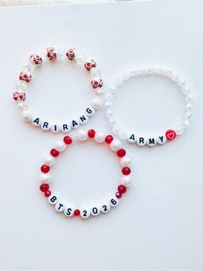 (3pcs) BTS ARIRANG 2026 ARMY BRACELET BUNDLE
